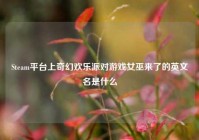 Steam平台上奇幻欢乐派对游戏女巫来了的英文名是什么