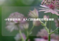 CF手游旋转跳，从入门到精通的技巧全解析