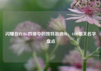 闪耀在PUBG四排中的独特游戏ID，4AM相关名字盘点