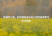 未满四十级，和平精英成长路上的热血探索与玩法指南