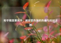 和平精英赛场外，被故意伤害的伤痛与应对之困