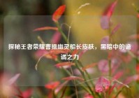 探秘王者荣耀曹操幽灵船长皮肤，黑暗中的诡谲之力