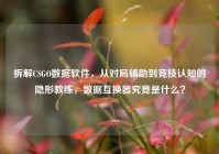 拆解CSGO数据软件，从对局辅助到竞技认知的隐形教练，数据互换器究竟是什么？