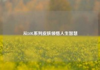 从LOL系列皮肤领悟人生智慧