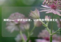 揭秘Steam一键连招设置，让游戏操作丝滑无比