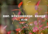 直播吧，探寻篮球录像高清回放，重温激情瞬间之地
