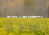 当BGM碰撞CSGO，热血激情的共鸣时刻