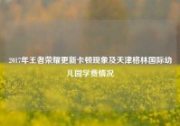 2017年王者荣耀更新卡顿现象及天津格林国际幼儿园学费情况