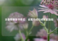 王者荣耀新手座位，设置方法与成长起始站