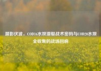 潜影伏波，COD16水坝潜艇战术密码与COD20水坝全收集的战场回响