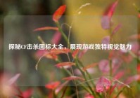 探秘CF击杀图标大全，展现游戏独特视觉魅力