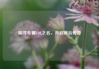 探寻专属LOL之名，开启峡谷传奇