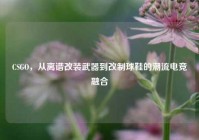 CSGO，从离谱改装武器到改制球鞋的潮流电竞融合