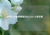 探寻CSGO趣味模组与iPad 2017上市价格
