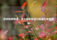 逆战陷阱暗晶，战火暗影秘宝与暗晶石使用指南