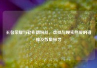 王者荣耀与勒布朗粉丝，虚拟与现实热爱的碰撞及数量探寻