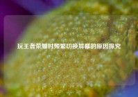 玩王者荣耀时频繁切换屏幕的原因探究