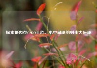 探索低内存CSGO手游，小空间里的射击大乐趣