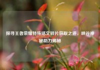 探寻王者荣耀特殊铭文碎片获取之道，峡谷神秘助力揭秘