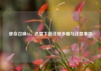 使命召唤16，迅雷下载详细步骤与注意事项