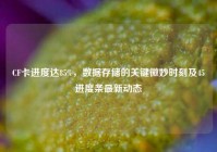 CF卡进度达85%，数据存储的关键微妙时刻及45进度条最新动态