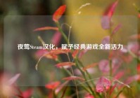 夜莺Steam汉化，赋予经典游戏全新活力