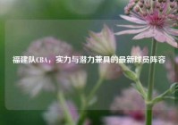 福建队CBA，实力与潜力兼具的最新球员阵容