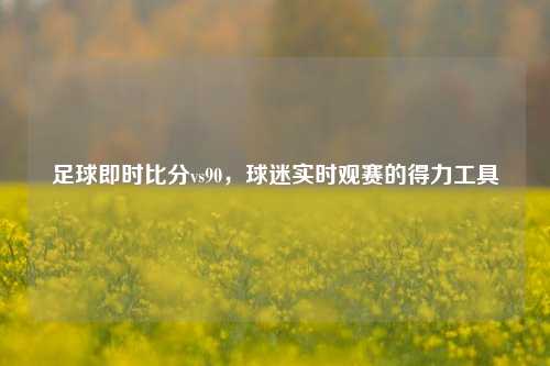 足球即时比分vs90，球迷实时观赛的得力工具