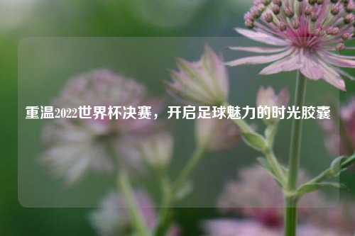重温2022世界杯决赛，开启足球魅力的时光胶囊