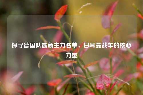 探寻德国队最新主力名单,日耳曼战车的核心力量