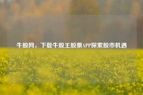 牛股网，下载牛股王股票APP探索股市机遇