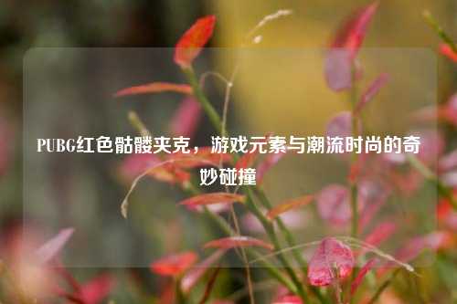 PUBG红色骷髅夹克,游戏元素与潮流时尚的奇妙碰撞