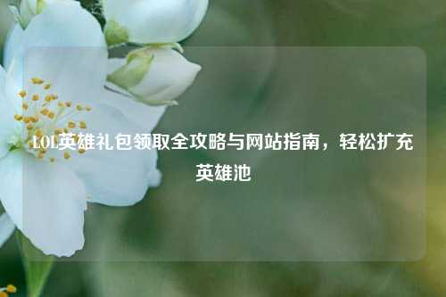 LOL英雄礼包领取全攻略与网站指南,轻松扩充英雄池