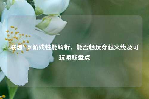 联想Y480游戏性能解析,能否畅玩穿越火线及可玩游戏盘点