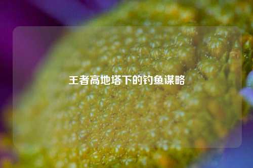 王者高地塔下的钓鱼谋略