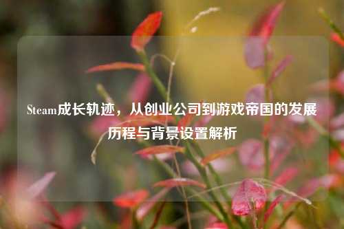 Steam成长轨迹,从创业公司到游戏帝国的发展历程与背景设置解析