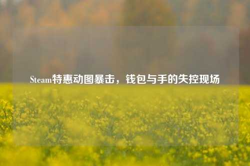 Steam特惠动图暴击,钱包与手的失控现场