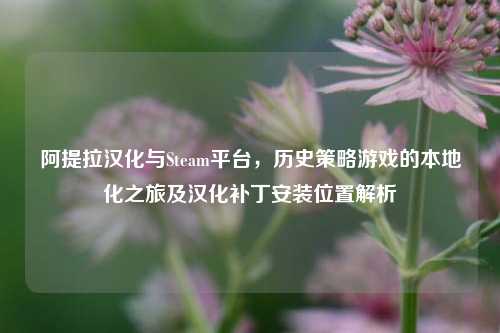 阿提拉汉化与Steam平台,历史策略游戏的本地化之旅及汉化补丁安装位置解析